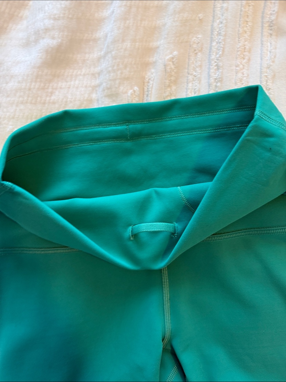 Turquoise Lululemon Shorts - Picture 3 of 5